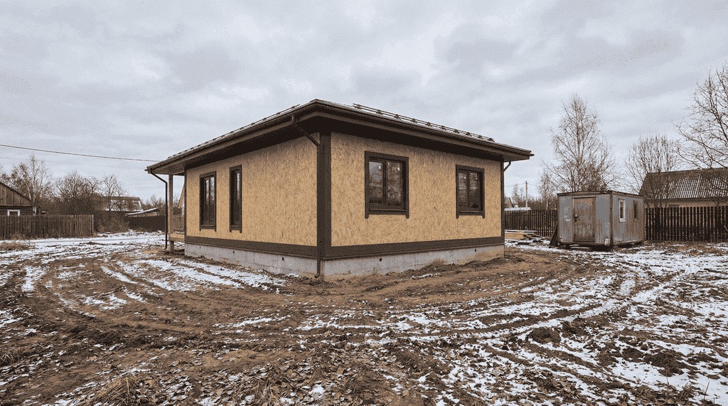 СИП-дом 119 м² — п. Зеленоградский, Солнечногорский г.о., комплектация СТАНДАРТ