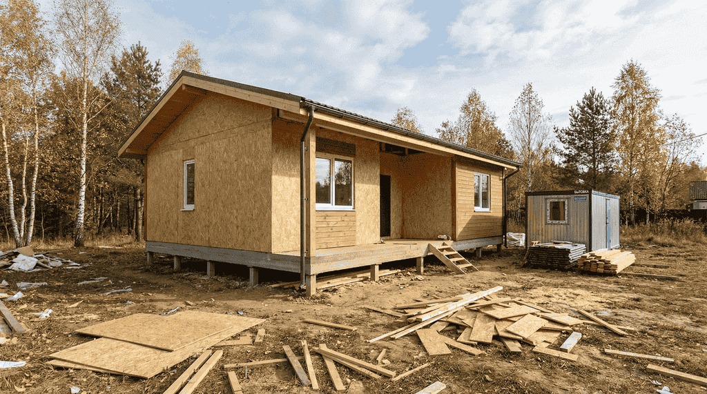 СИП-дом 118 м² — КП «Рузские просторы», Рузский г.о., комплектация ПОЛНЫЙ