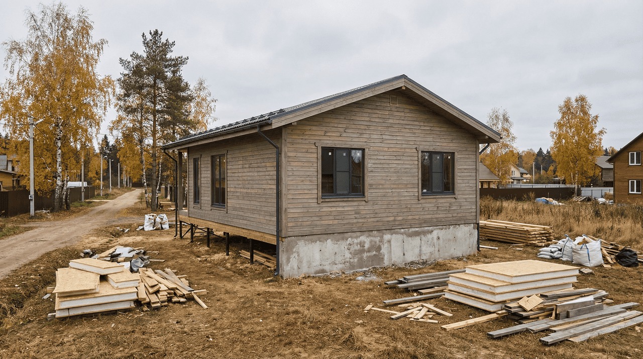 Семейный коттедж 121 м² — Фёдоровское, Тосненский район, комплектация ПОЛНЫЙ