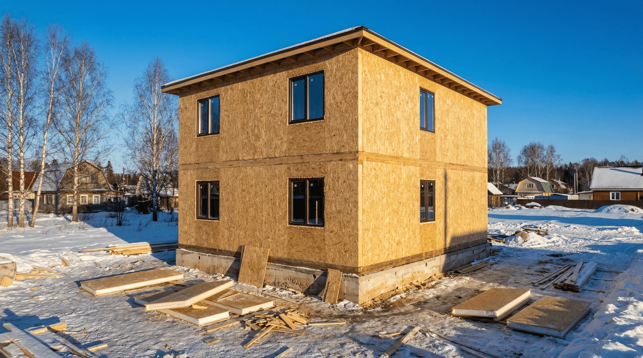 Загородный дом 150 м² — Ушаки, Тосненский район, комплектация СТАНДАРТ