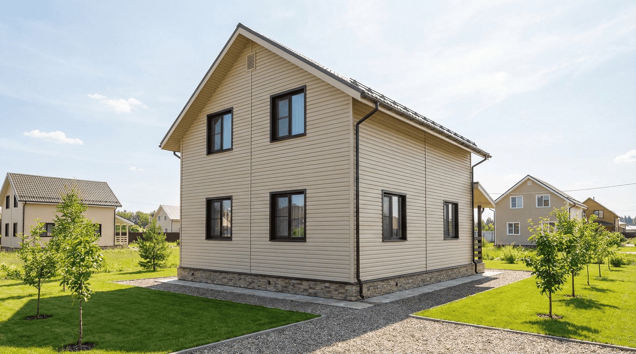 Загородный дом 141 м² — Гатчина, Гатчинский район, комплектация СТАНДАРТ