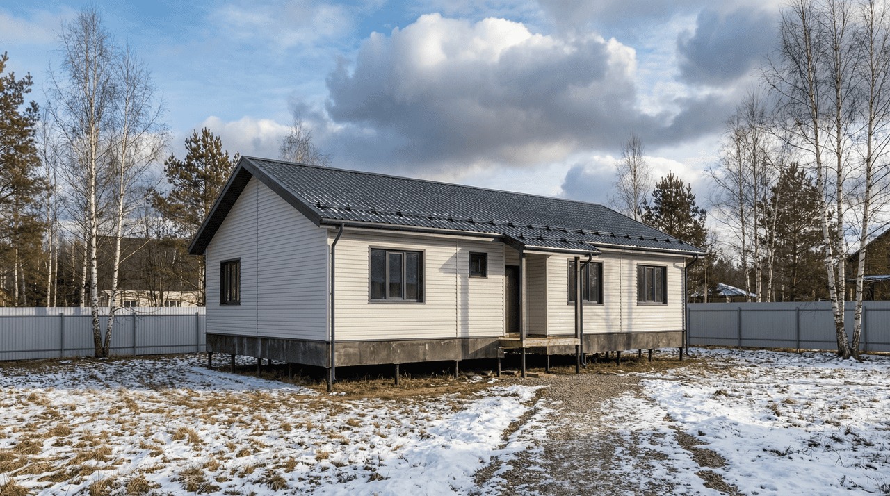 Загородный дом 137 м² — Луга, Лужский район, комплектация СТАНДАРТ