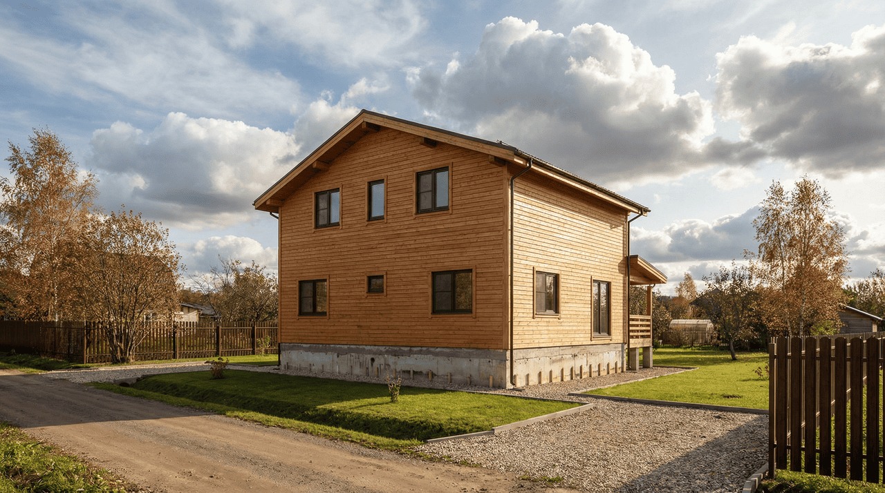 Семейный коттедж 141 м² — Большая Ижора, Ломоносовский район, комплектация ПОЛНЫЙ