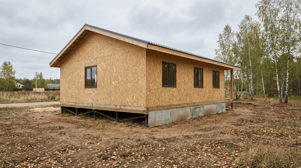 Загородный дом 125 м² — Низино, Ломоносовский район, комплектация СТАНДАРТ