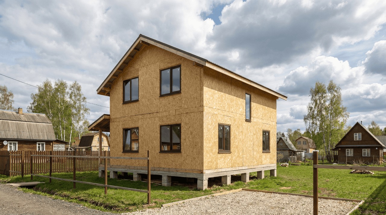 СИП-дом 142 м² — Русско-Высоцкое, Ломоносовский район, комплектация СТАНДАРТ