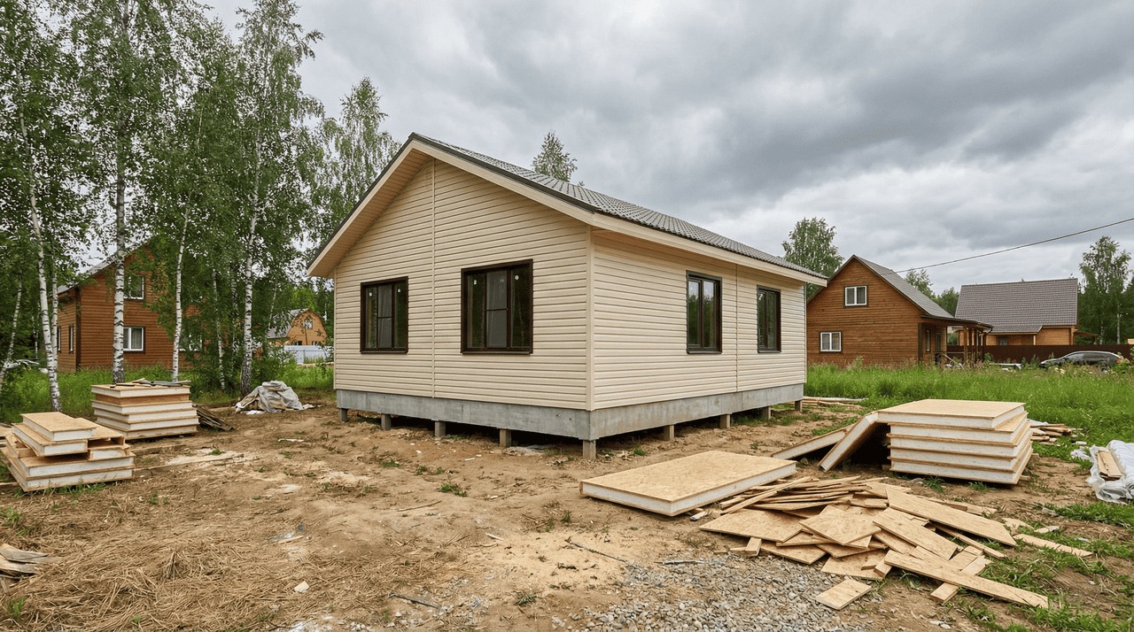 Загородный дом 124 м² — Ломоносов, Петродворцовый район, комплектация СТАНДАРТ
