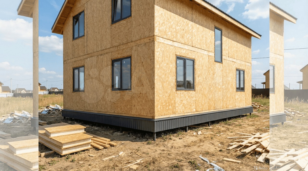 Коттедж из СИП-панелей 144 м² — Кузьмоловский, Всеволожский район, комплектация ПОЛНЫЙ