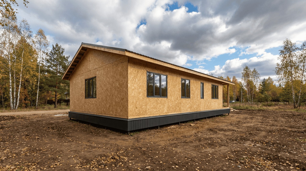Загородный дом 129 м² — Запорожское, Приозерский район, комплектация СТАНДАРТ