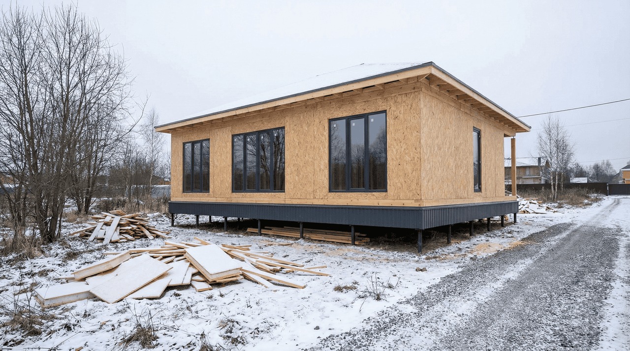 СИП-дом 138 м² — Сестрорецк, Курортный район, комплектация СТАНДАРТ