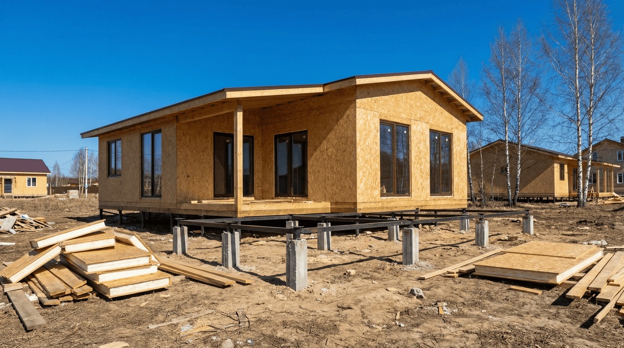 Семейный коттедж 136 м² — Колпино, Колпинский район, комплектация ПОЛНЫЙ
