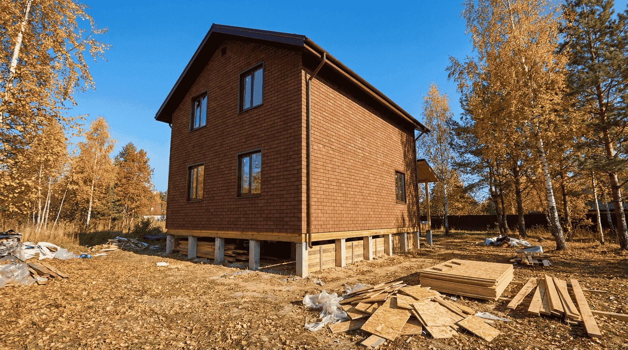 Загородный дом 141 м² — Мурино, Всеволожский район, комплектация СТАНДАРТ