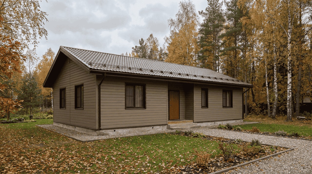 Загородный дом 135 м² — Павлово, Кировский район, комплектация СТАНДАРТ