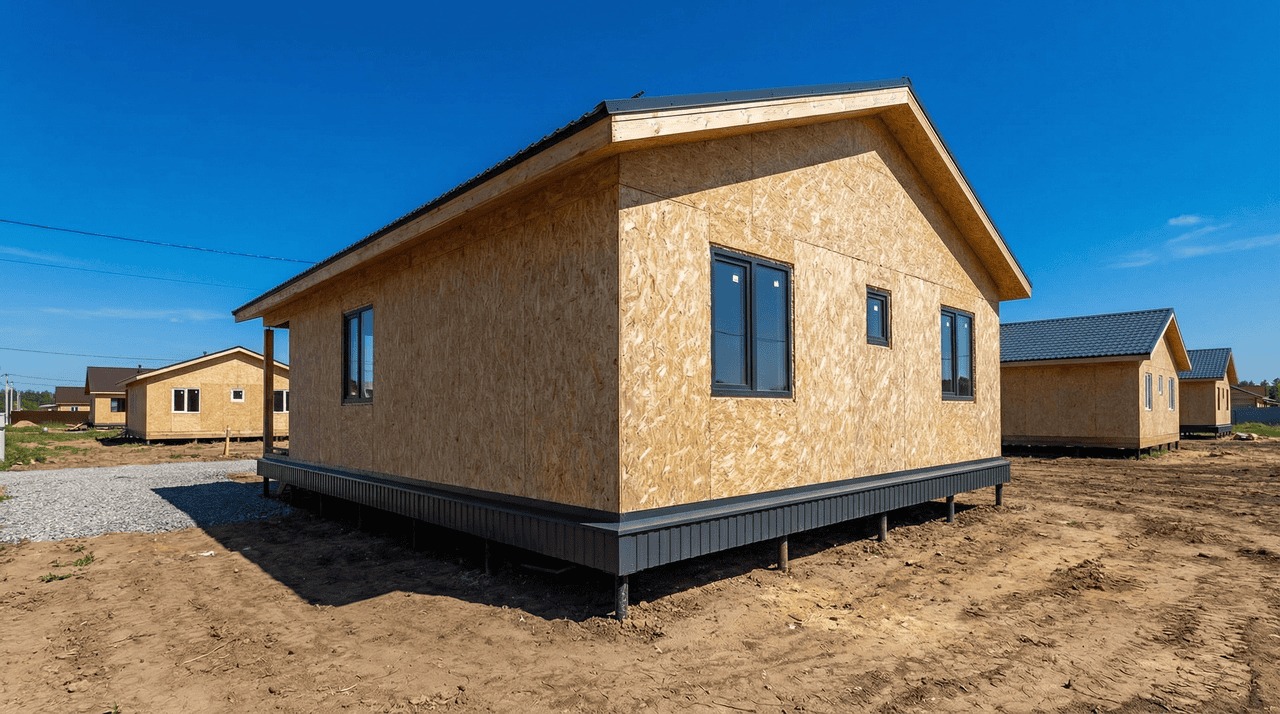 Загородный дом 130 м² — Кировск, Кировский район, комплектация СТАНДАРТ