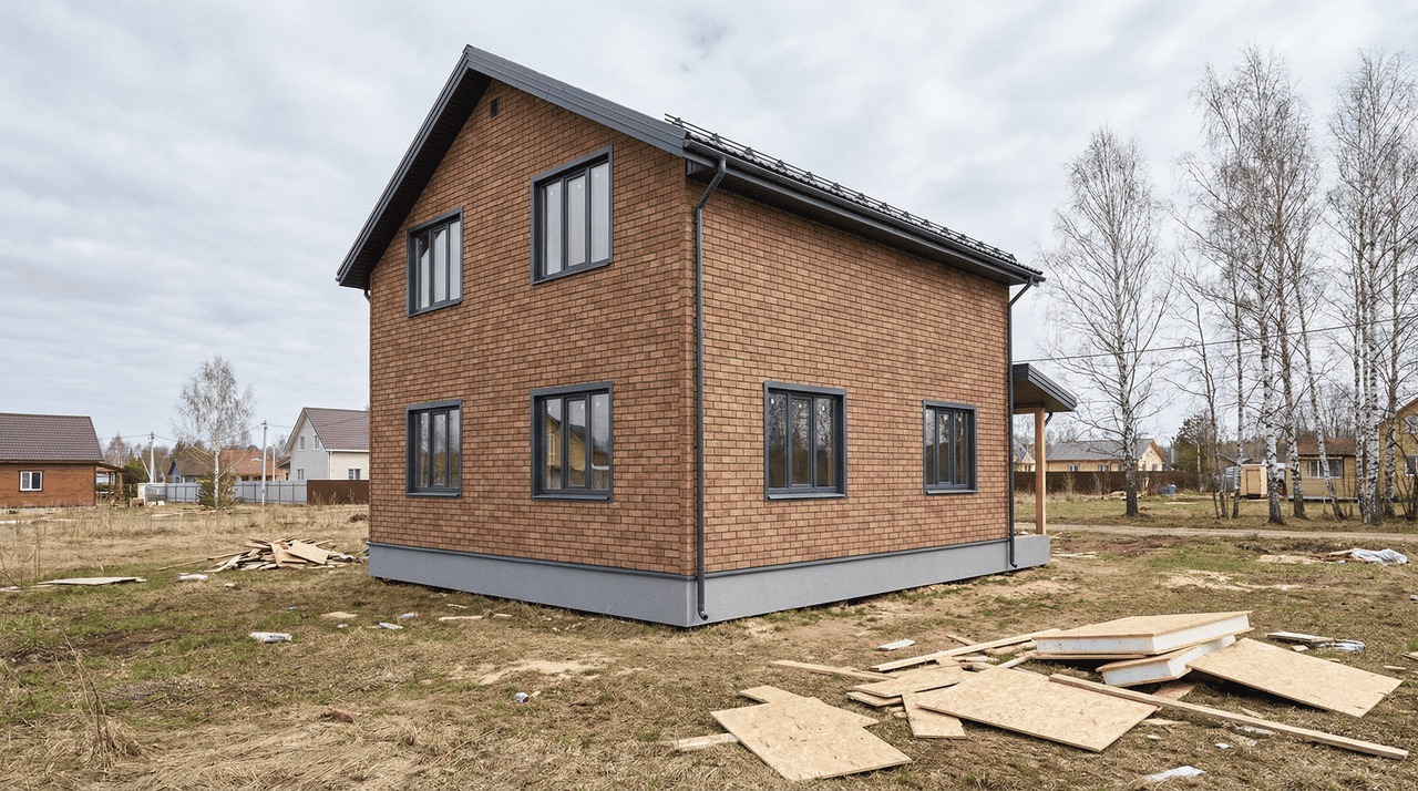 Загородный дом 147 м² — Тосно, Тосненский район, комплектация СТАНДАРТ