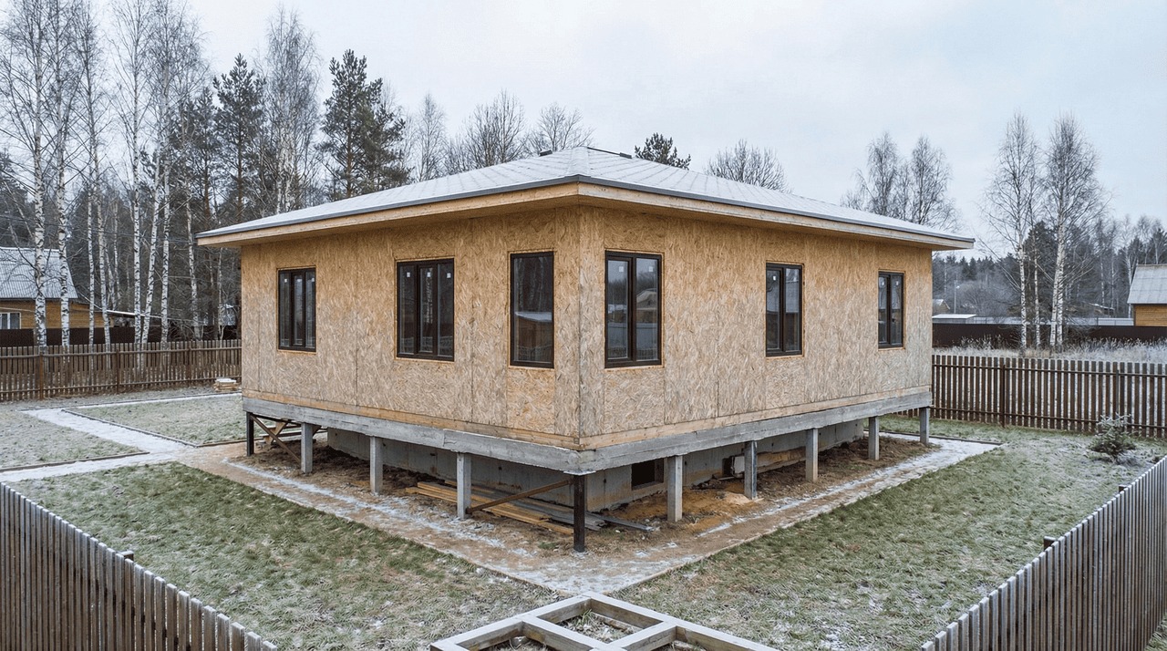 Семейный коттедж 120 м² — Никольское, Тосненский район, комплектация ПОЛНЫЙ