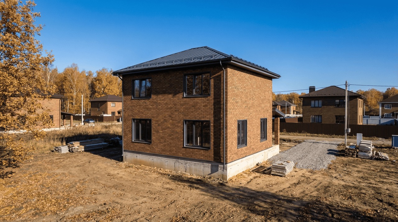 Загородный дом 142 м² — Оредеж, Лужский район, комплектация СТАНДАРТ