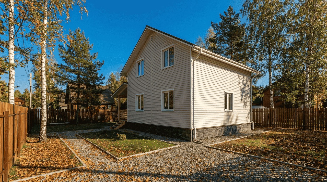 Коттедж из СИП-панелей 202 м² — Усть-Луга, Кингисеппский район, комплектация ПОЛНЫЙ