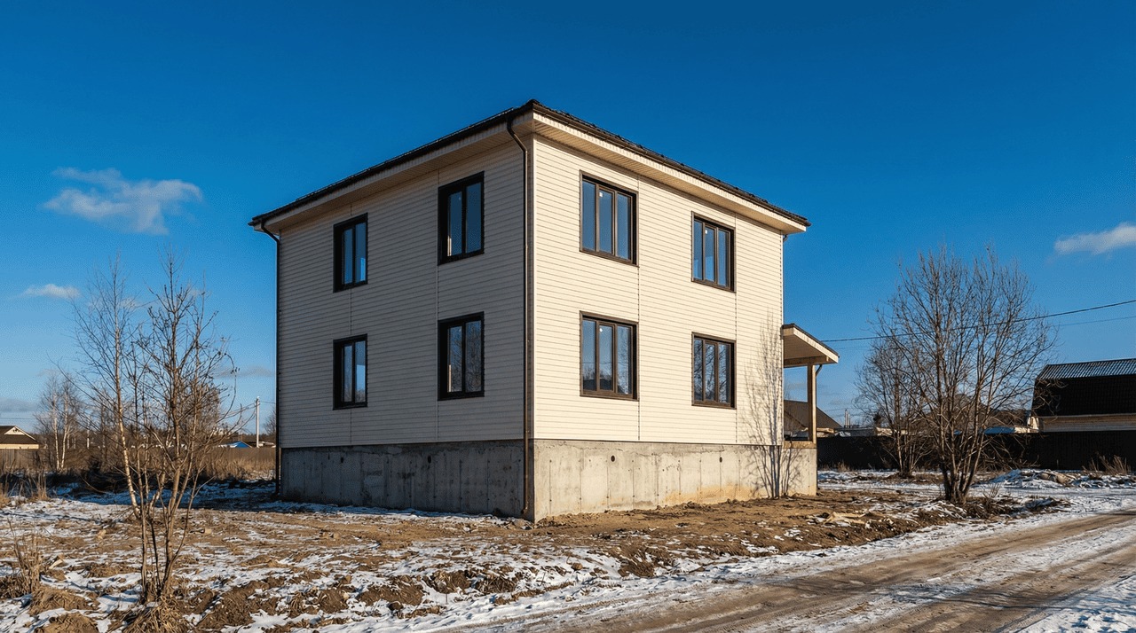 Семейный коттедж 153 м² — Сосновый Бор, Ломоносовский район, комплектация ПОЛНЫЙ