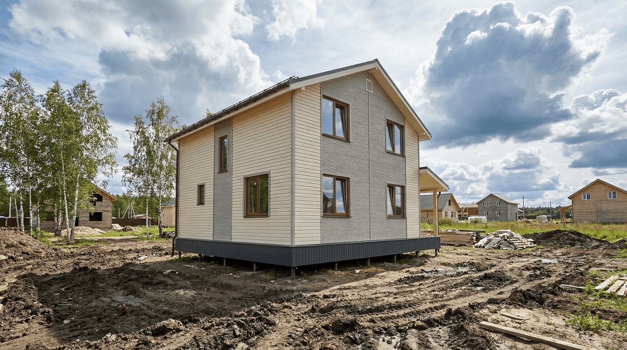 Загородный дом 157 м² — Русско-Высоцкое, Ломоносовский район, комплектация СТАНДАРТ
