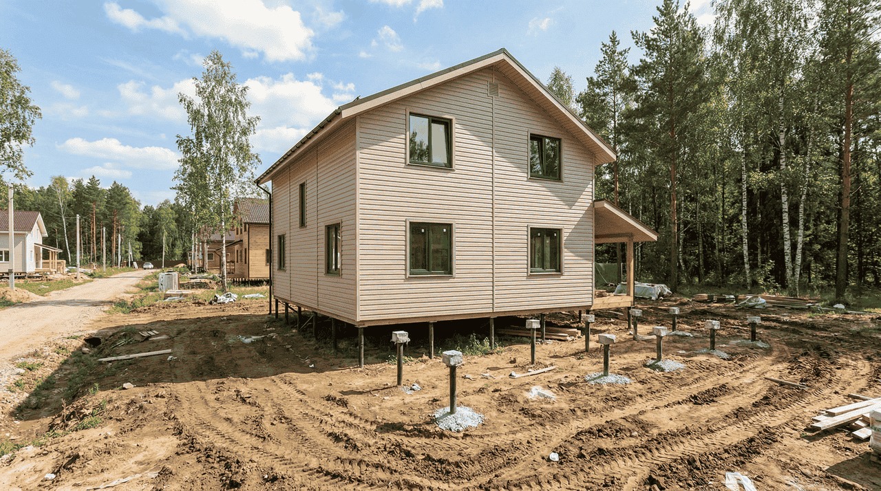 Семейный коттедж 163 м² — Ропша, Ломоносовский район, комплектация ПОЛНЫЙ