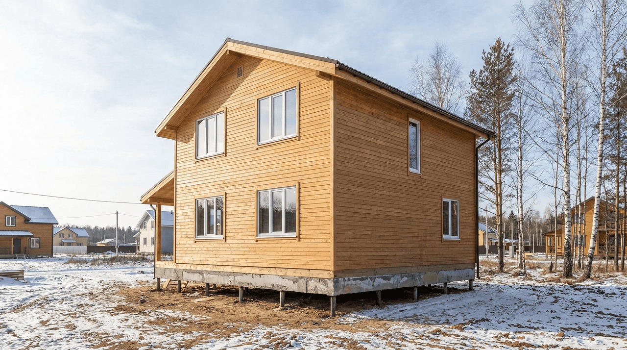 Семейный коттедж 174 м² — Виллози, Ломоносовский район, комплектация ПОЛНЫЙ
