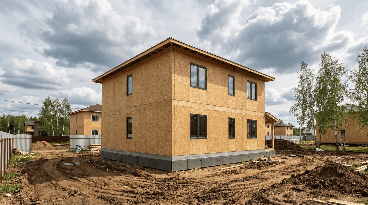Загородный дом 209 м² — Осельки, Всеволожский район, комплектация СТАНДАРТ