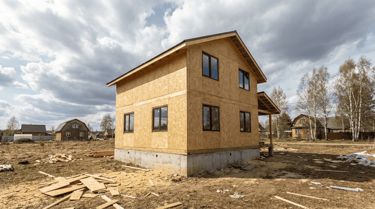 Загородный дом 178 м² — Лосево, Приозерский район, комплектация СТАНДАРТ