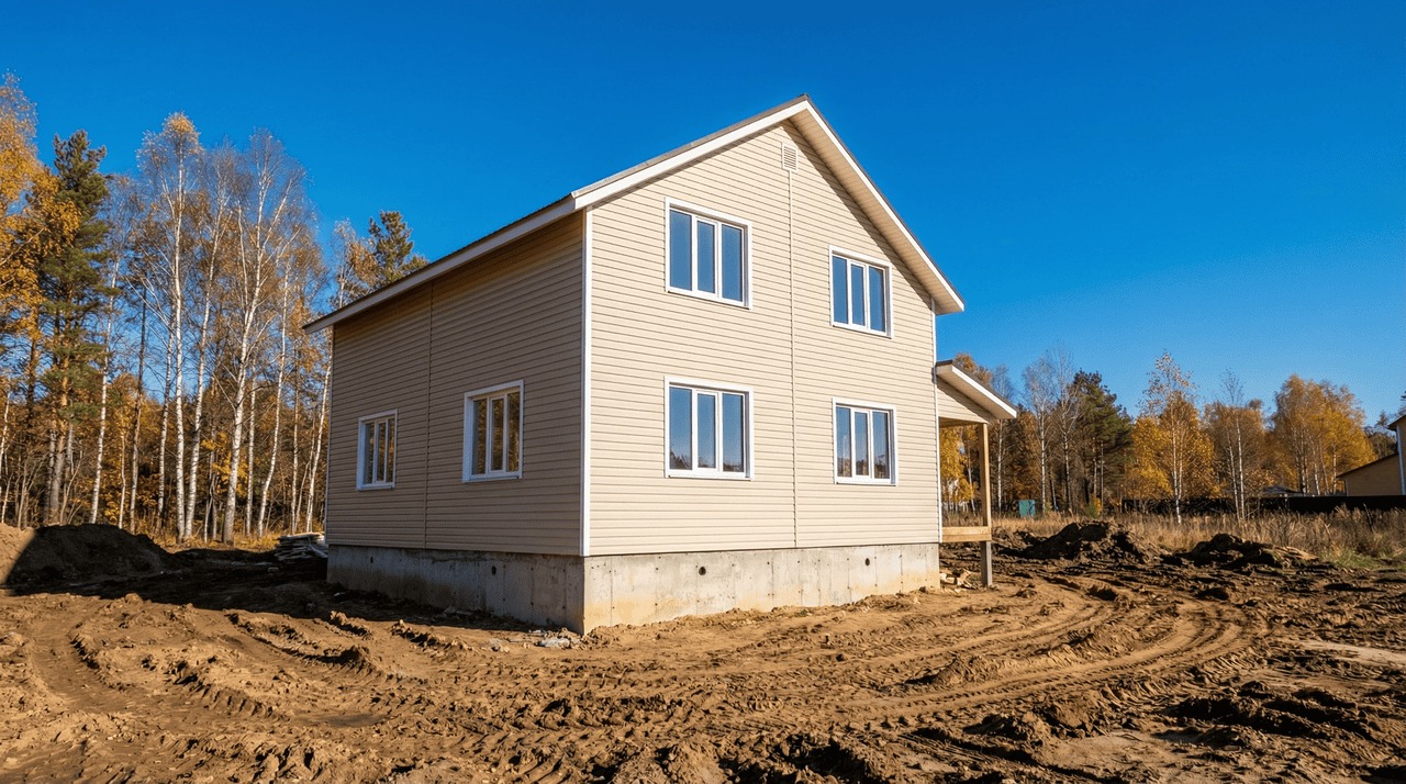 Загородный дом 206 м² — Выборг, Выборгский район, комплектация СТАНДАРТ