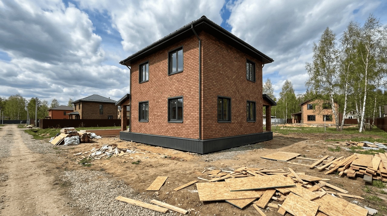 СИП-дом 219 м² — Солнечное, Курортный район, комплектация СТАНДАРТ