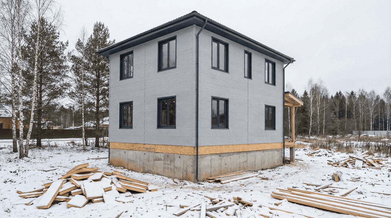 Семейный коттедж 164 м² — Пушкин, Пушкинский район, комплектация ПОЛНЫЙ