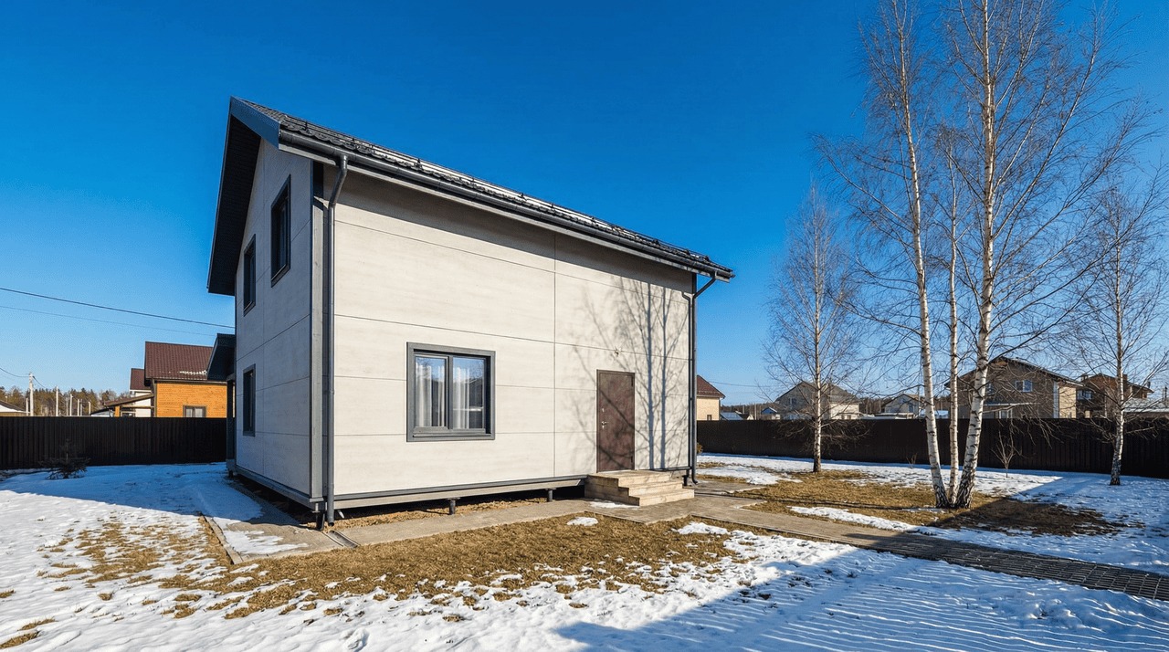 СИП-дом 190 м² — Пудомяги, Гатчинский район, комплектация СТАНДАРТ
