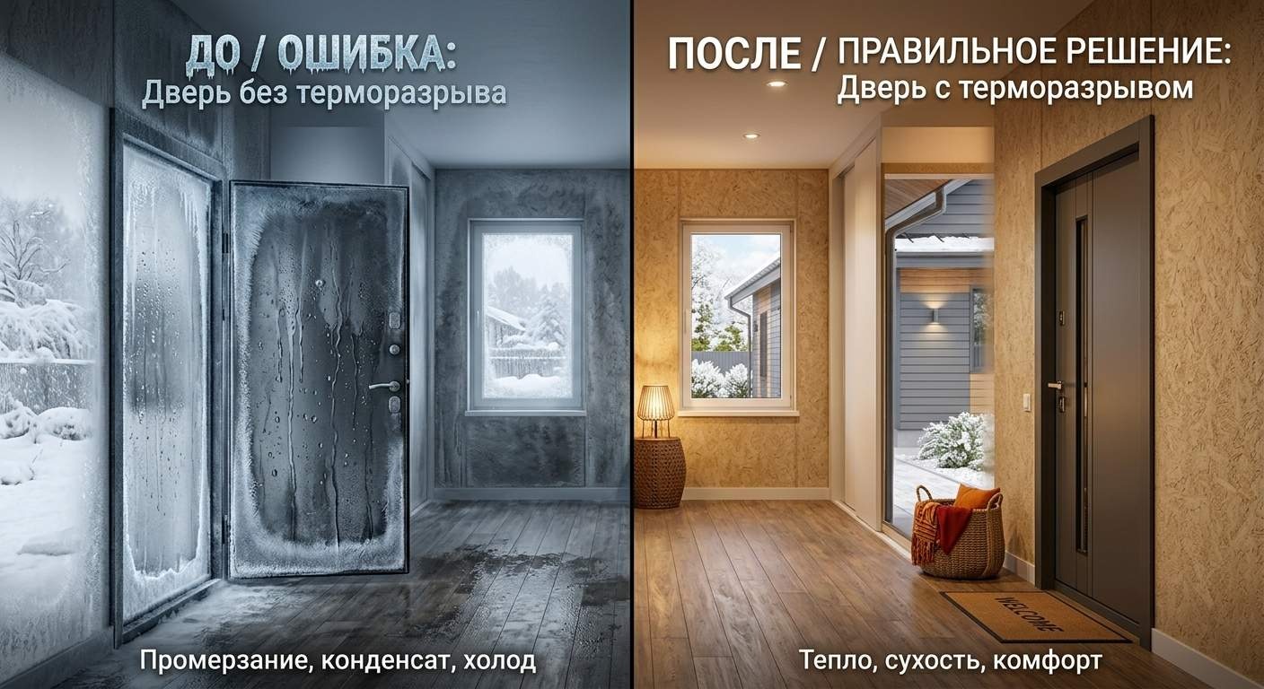 Двери в СИП-доме: входная и межкомнатные — выбор и монтаж