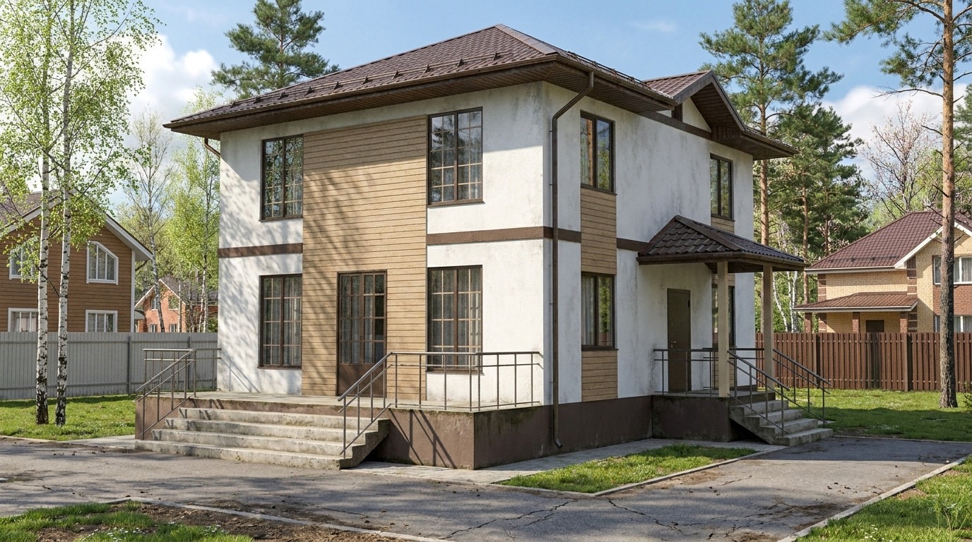 «Британец» 151 м² под ключ: коробка 3,3 млн ₽ + чистовая отделка