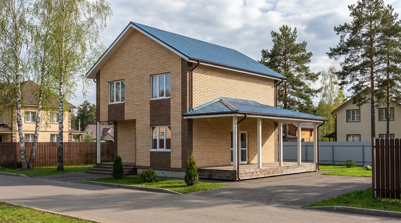 Сколько стоит СИП-дом 156 м² «Дергаево» с отделкой под ключ